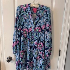 Lilly Pulitzer Long Sleeve Tiered Dress